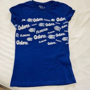 GIII SPORTS FOR HER UF GATORS TSHIRT BLUE